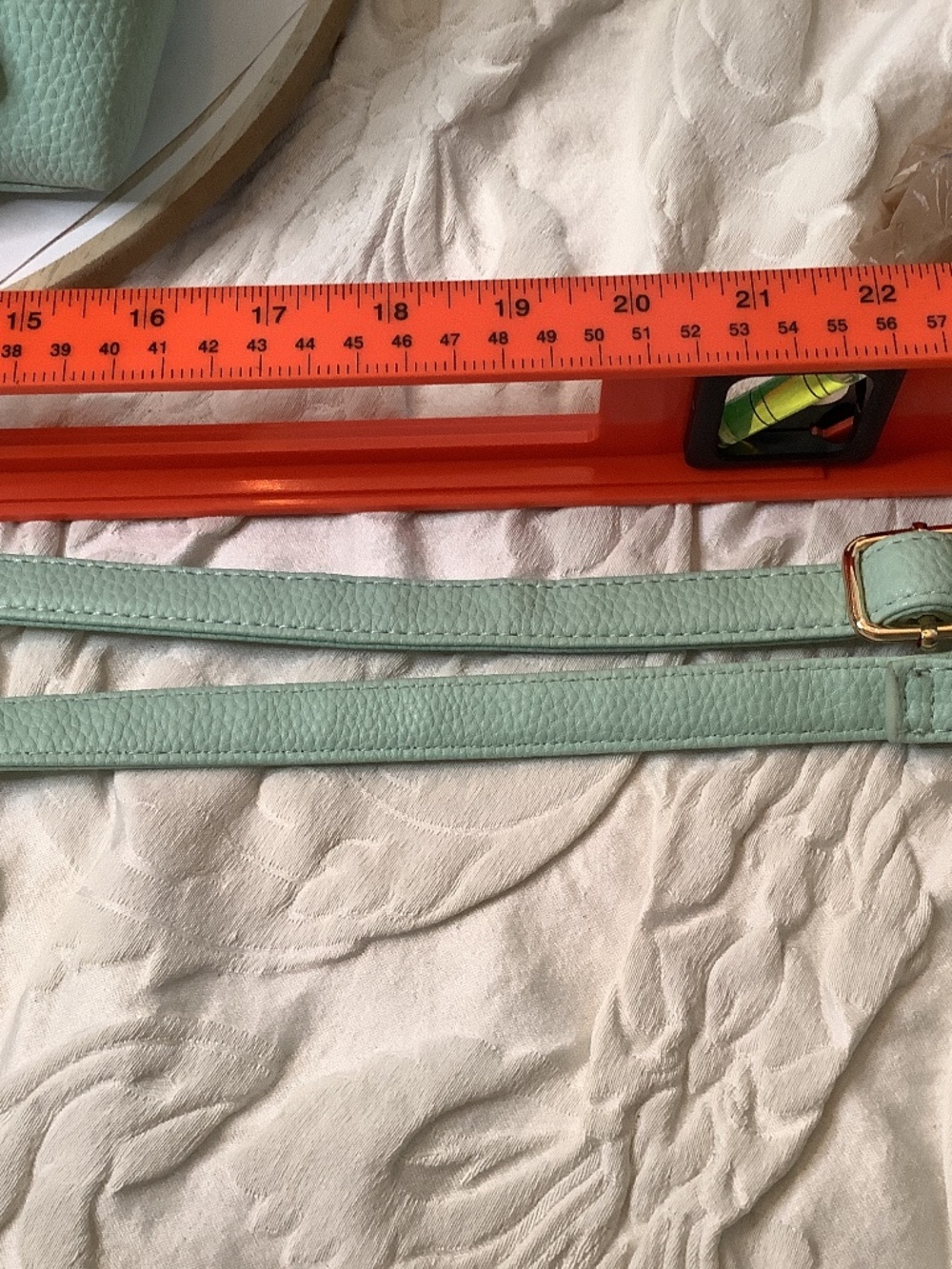 EUC Grossi Green Bow hand crossbody bag - Picture 11 of 14